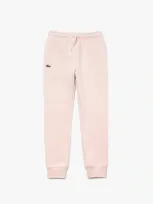 Lacoste Kids' Sport Fleece Sweatpants - 12 Years In Pink