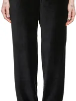 Alexander Wang T Black Cotton Lounge Pants In 001 Black