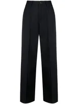 Jil Sander Straight-leg Trousers In Black