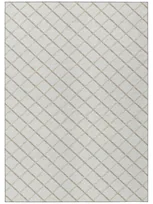 D Style York Yo1 3' X 5' Area Rug In Ivory