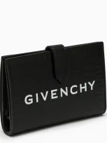 Givenchy Black Leather Card Holder With Logo