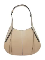 Alexander Mcqueen Bag The Skull Hobo In Camel