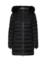 Colmar Long Padded Jacket In Black