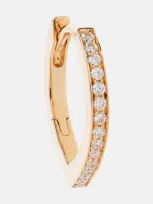 Repossi Antifer 18kt Rose Gold Single Earring With Diamonds