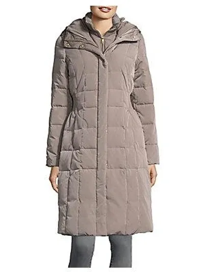 Cole Haan Women's Hooded Puffer Coat In Black