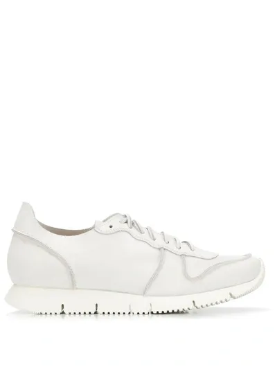 Buttero Carrera Leather Sneakers In White