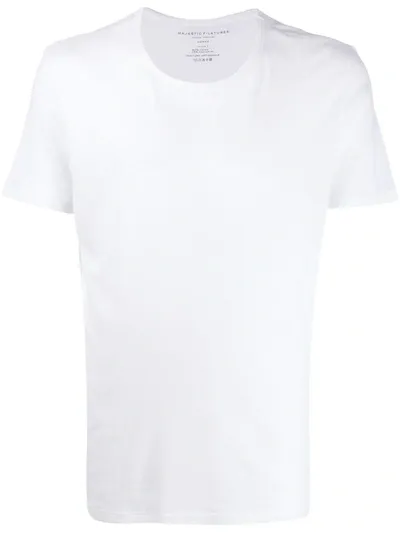 Majestic Short Sleeve T-shirt In White