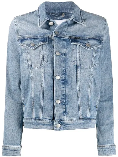 Calvin Klein Jeans Est.1978 Regular-fit Denim Jacket In Blue