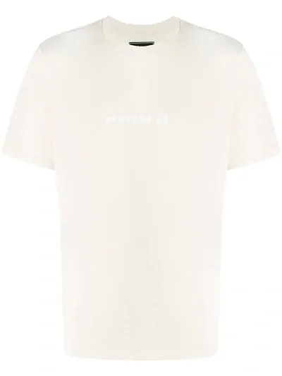 Paura Logo Printed T-shirt In Pink