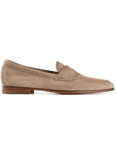 Santoni Klassische Loafer In Neutrals