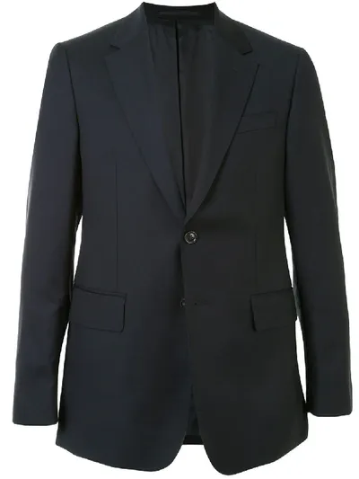 Cerruti 1881 Single Breasted Blazer In Blue