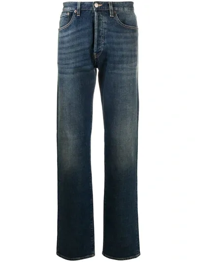 Jeanerica Straight Leg Jeans In Blue