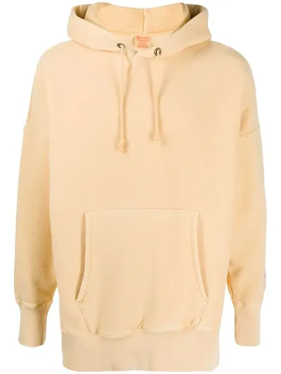 Champion Oversize Long Sleeve Hoodie In Yellow