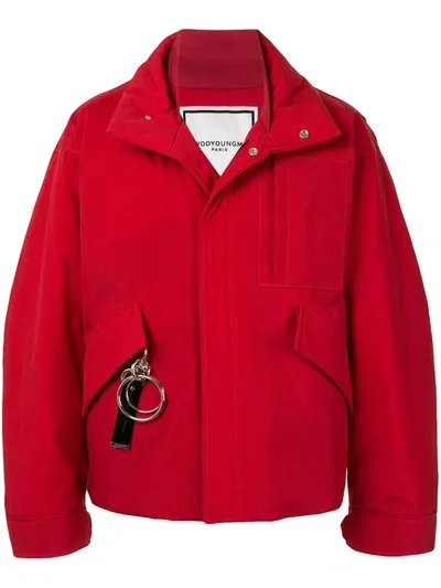 Wooyoungmi Oversized Padded Jacket In Red