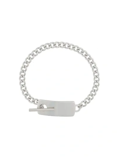 Apc T-bar Chain-link Bracelet In Metallic