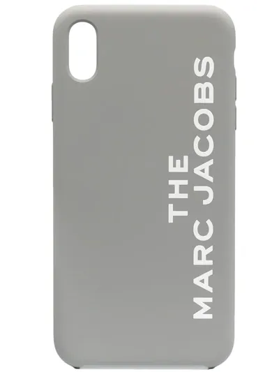 Marc Jacobs Logo Iphone Xs Max Case In Grey