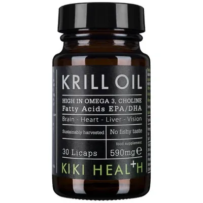 Kiki Health Krill Oil Softgels (30 Capsules)