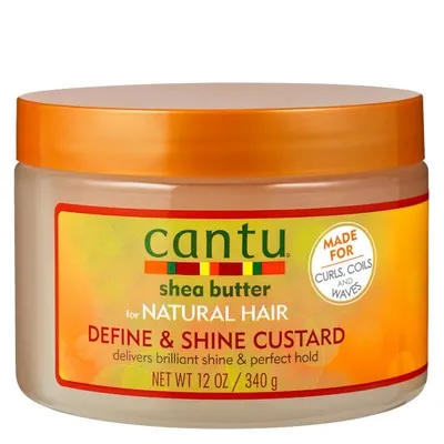 Cantu Shea Butter For Natural Hair Define & Shine Custard 340g