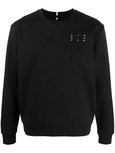 Mcq By Alexander Mcqueen Stitch Print Sweater In Black