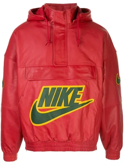 Supreme Nike Anorak In Red