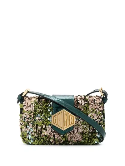 Kurt Geiger Geiger 20 Mini Shoulder Bah In Green