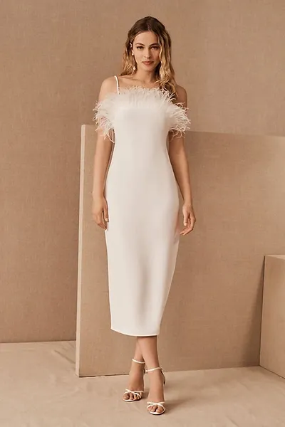 Elliatt Harley Dress In White