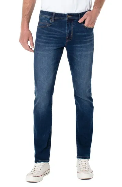 Liverpool Los Angeles Kingston Modern Straight Jeans In Thompson In Konnor