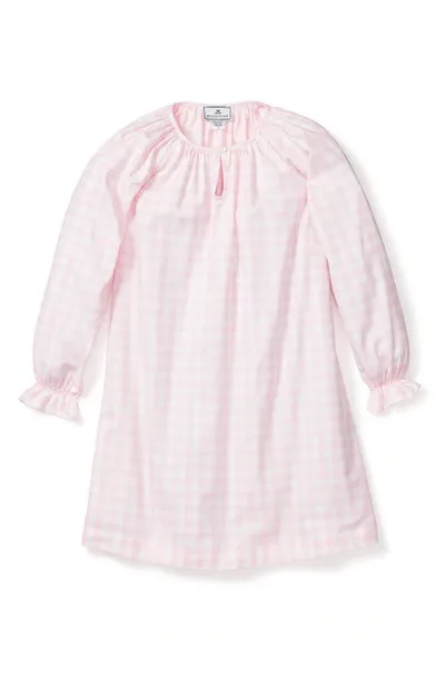 Petite Plume Kids' Baby's, Little Girl's & Girl's Gingham Delphine Nightgown In Pink