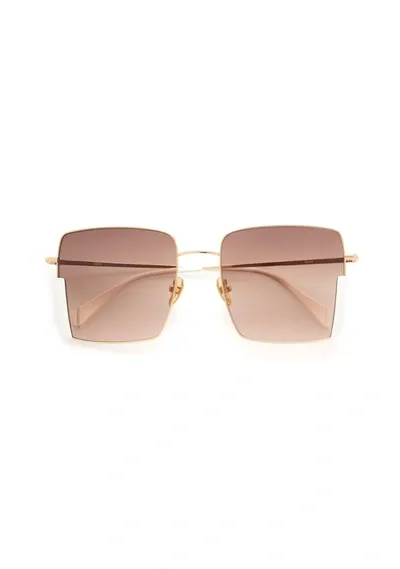 Kaleos Bennet Gold Sunglasses