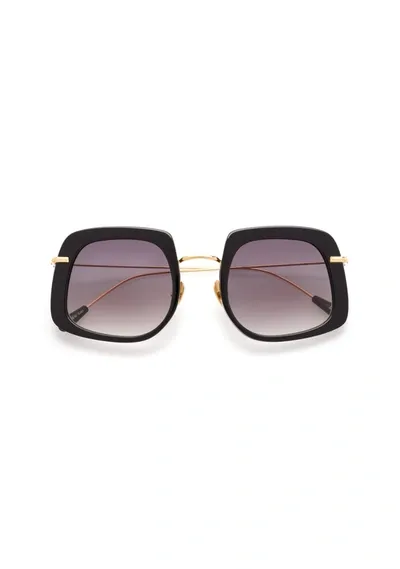 Kaleos Barton Black Sunglasses