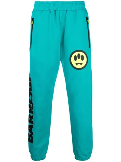 Barrow Logo-print Track Pants In Green