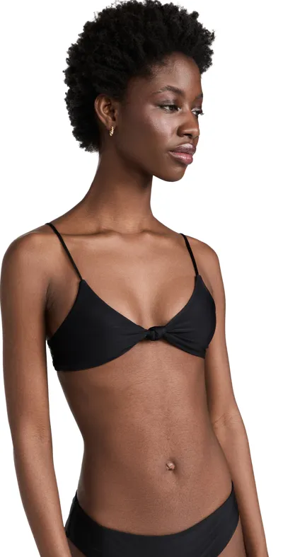 Mikoh Kaloko Bikini Top In Black