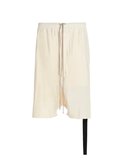 Drkshdw Off White Shorts With Lace