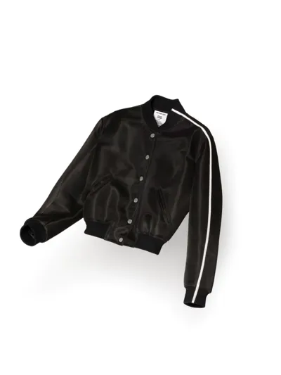 Opening Ceremony X Peter Do Spacer Varsity Jacket In Black