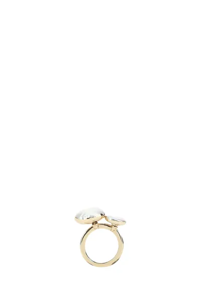 Cult Gaia Suri Ring Set Nd  Donna S In Gold