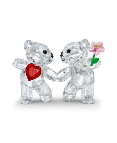 Swarovski Kris Bear Happy Together Figurine In White