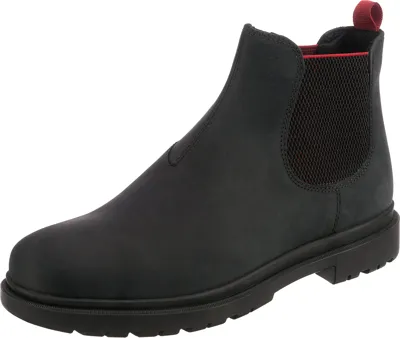 Pre-owned Geox Neu  U Andalo A Chelsea Boots 25668787 Für Herren Schwarz