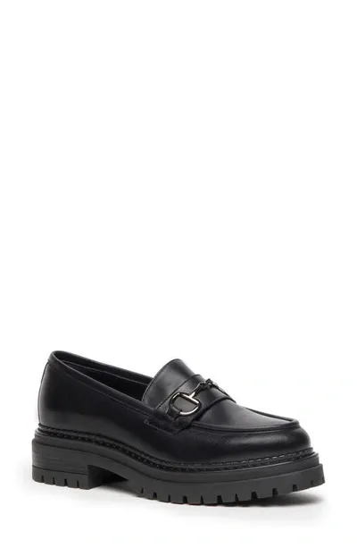 Nerogiardini Bit Platform Loafer In Black