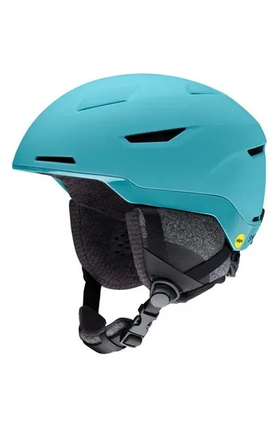 Smith Allure Round Contour Snow Helmet In Matte Storm