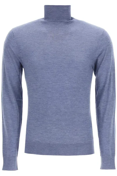 Dolce & Gabbana Cashmere Turtleneck Jumper In Multicolor