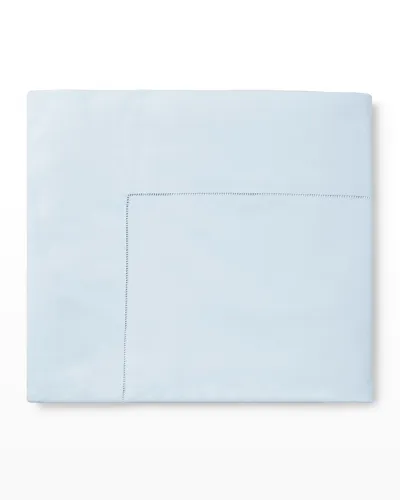 Sferra Celeste Flat Sheet, King In Blue