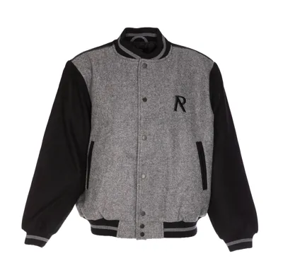 Represent Logo Teddy Jacket In Grey