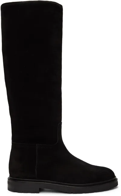 Legres Black Riding Boot In 1 Black