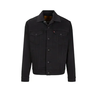 Levi's Cotton Denim Jacket In Black