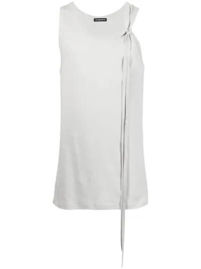 Ann Demeulemeester Off-white Seva Tank Top In Grey