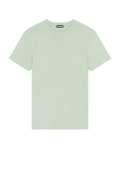 Tom Ford Tee In Mint