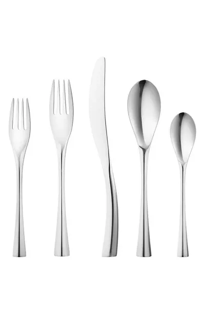 Georg Jensen Cobra 5-piece Flatware Place Setting In Silver