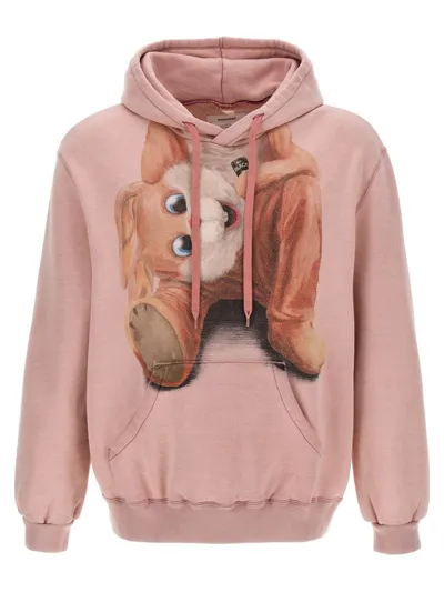 Doublet Printed Hoodie In Pink