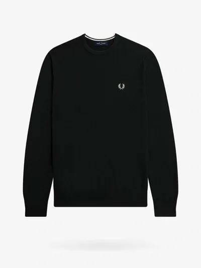 Fred Perry Black Classic Sweater