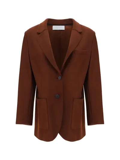 Harris Wharf London Blazer In Brown